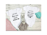 And then there were...personalised baby pregnancy announcement, custom newborn birth & gender reveal onesies
