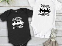 Funny batman baby, I just spent 9 months in the batcave