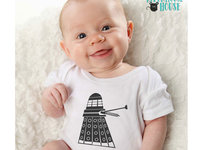 Dr Who Baby Dalek Bodysuit