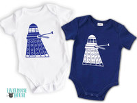 Dr Who Baby Dalek Bodysuit