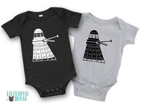 Dr Who Baby Dalek Bodysuit