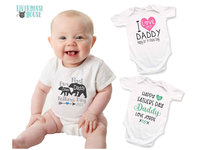 Our First Fathers Day Personalised Daddy + Baby Bear 2024 Design