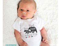 Our First Fathers Day Personalised Daddy + Baby Bear 2024 Design