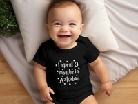 Harry Potter baby I spent 9 months in Azkaban bodysuit