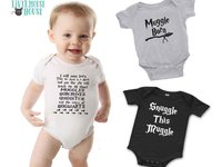 Harry Potter Hogwarts baby onesie, I will soon learn my Aunt is a nerd