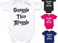Snuggle This Muggle Harry Potter Baby Bodysuit