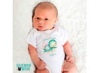 Turtley Adorable Personalised Baby Sea Turtle Bodysuit, Custom Design Ocean Lovers Gift