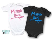 Muggle Born Harry Potter Baby Bodysuit