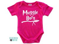 Muggle Born Harry Potter Baby Bodysuit