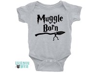 Muggle Born Harry Potter Baby Bodysuit