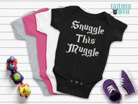 Snuggle This Muggle Harry Potter Baby Bodysuit