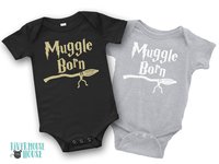 Muggle Born Harry Potter Baby Bodysuit
