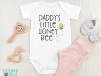 Mummy and Daddy's Little Honey Bee Baby Bodysuit