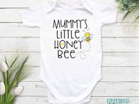 Mummy and Daddy's Little Honey Bee Baby Bodysuit