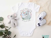 Our First Mothers Day Personalised Mummy & Baby Animals Bodysuit
