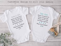 Will you be my Godparents, Godmother, Godfathern personalised proposal baby bodysuit, Christening announcement