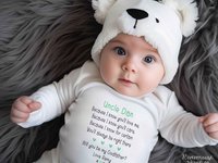Will you be my Godparents, Godmother, Godfathern personalised proposal baby bodysuit, Christening announcement