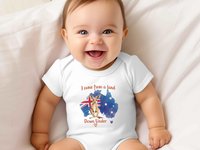 Australia baby bodysuit, I come from a land down under little kangaroo romper, Available in Aussie & First Nations designs