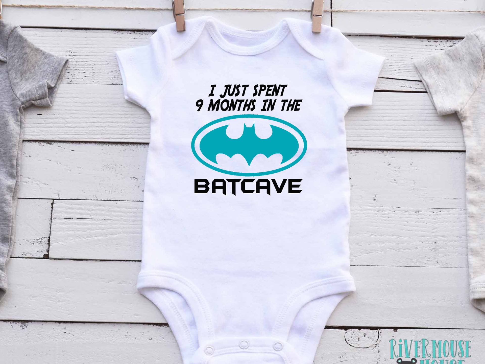 Funny batman baby, I just spent 9 months in the batcave