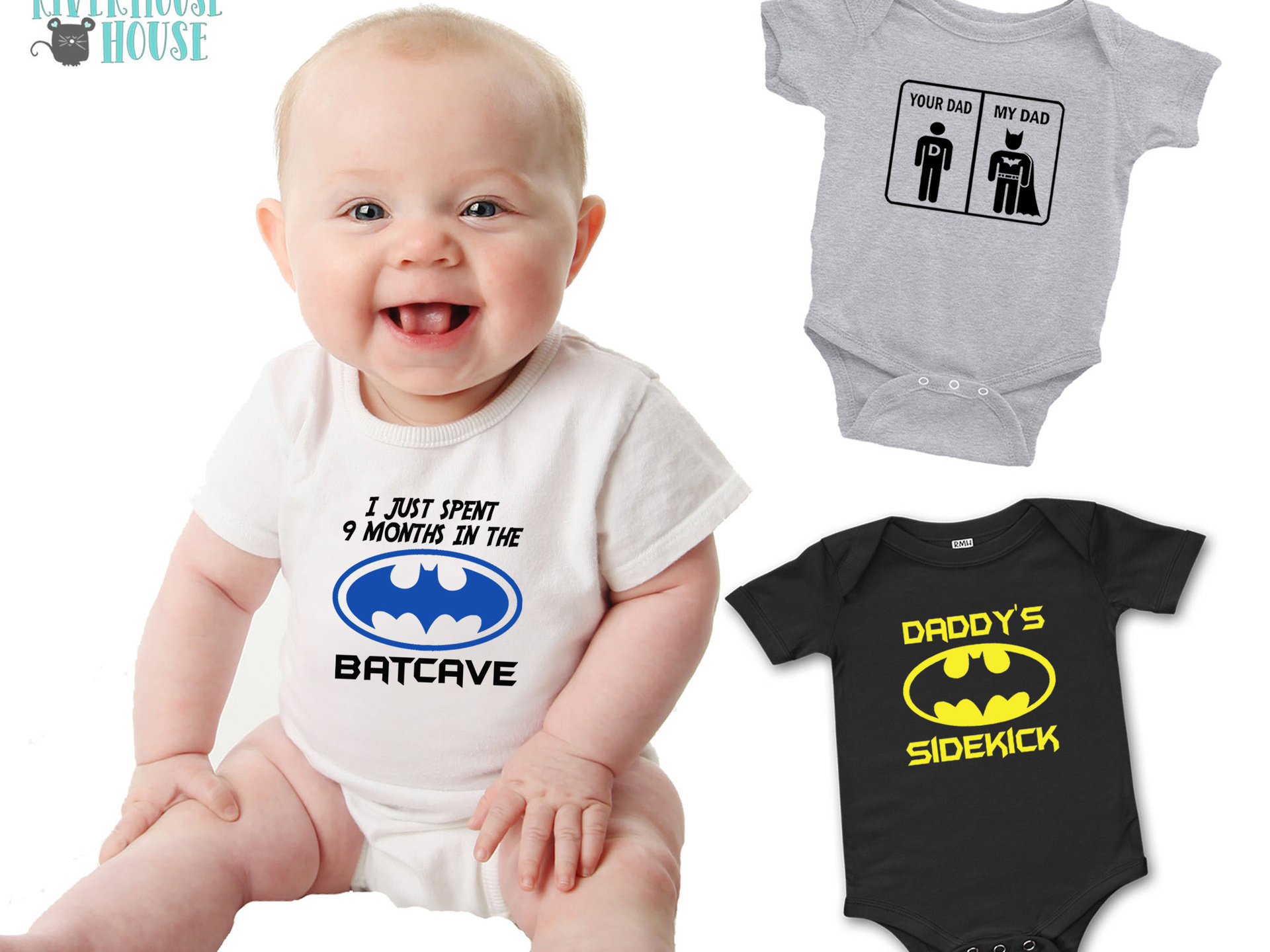 Funny batman baby, I just spent 9 months in the batcave