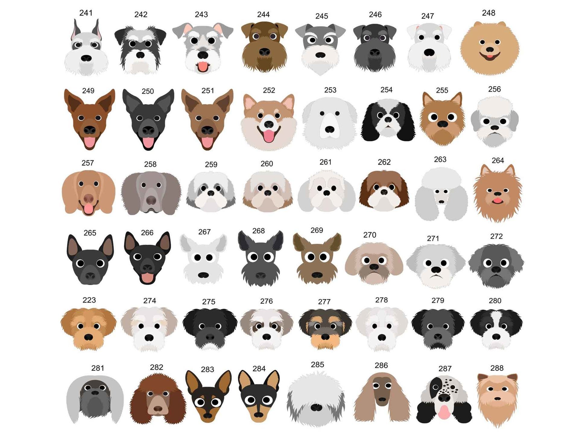 Protected by dogs baby bodysuit, Personalised pick your pooch, Choose from 55 breeds + 288 dog variations