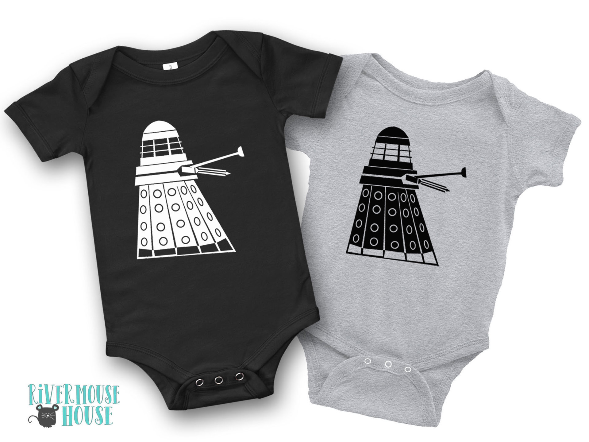 Dr Who Baby Dalek Bodysuit