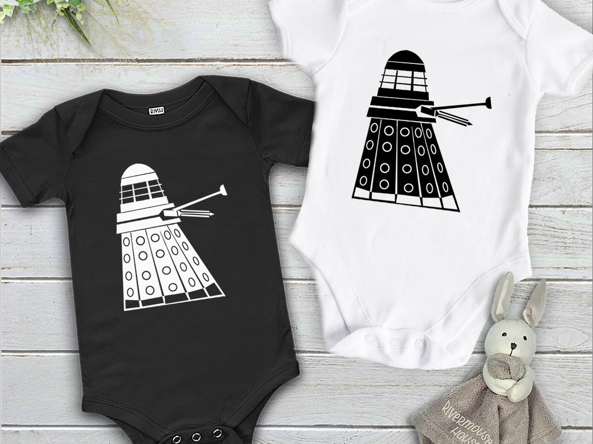 Dr Who Baby Dalek Bodysuit