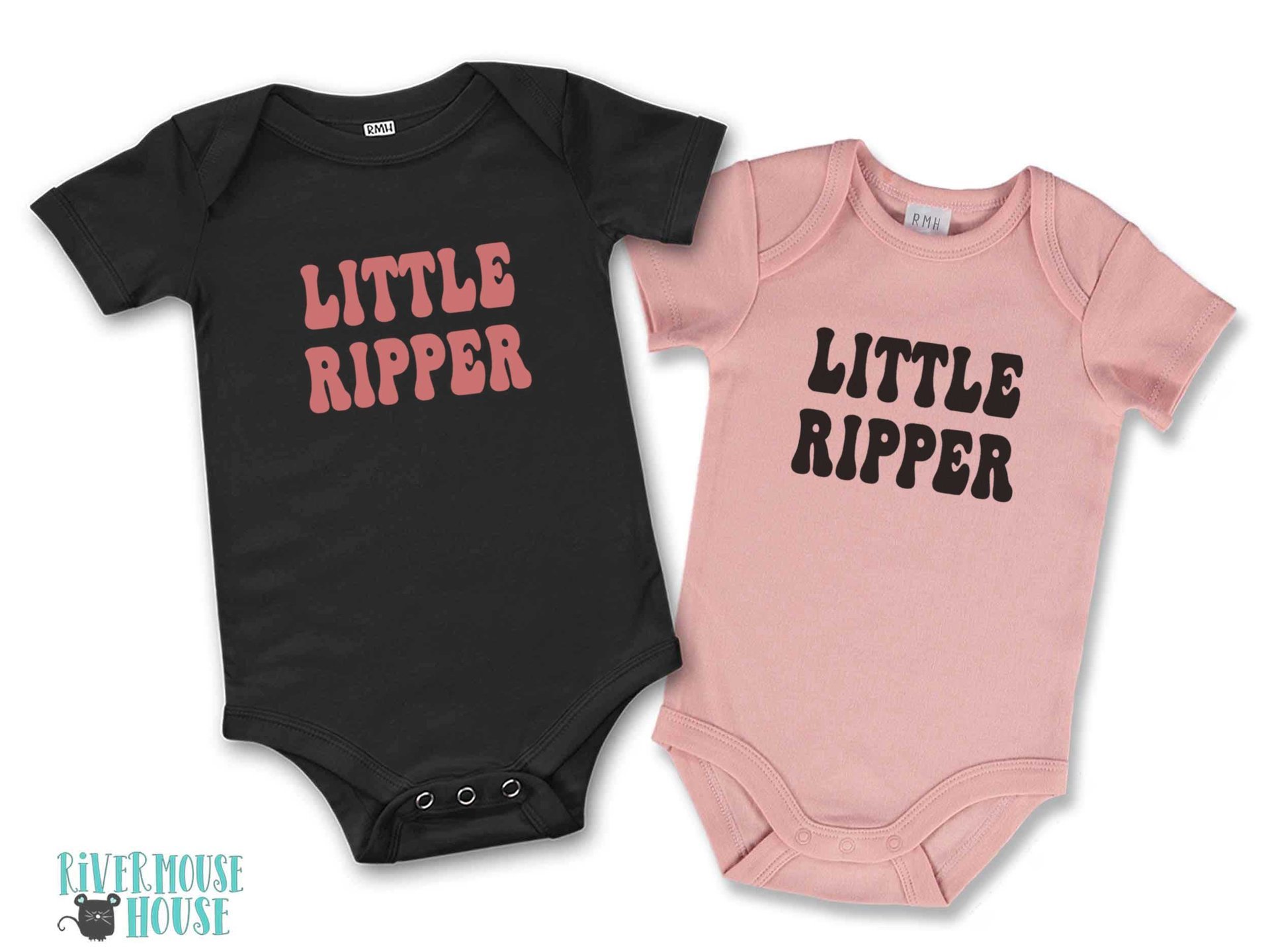 Little Ripper Aussie baby bodysuit, Australian slang retro romper, Size Newborn to toddler romper