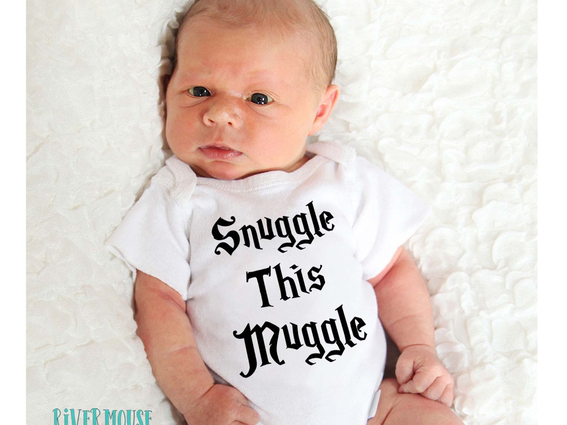 Snuggle This Muggle Harry Potter Baby Bodysuit