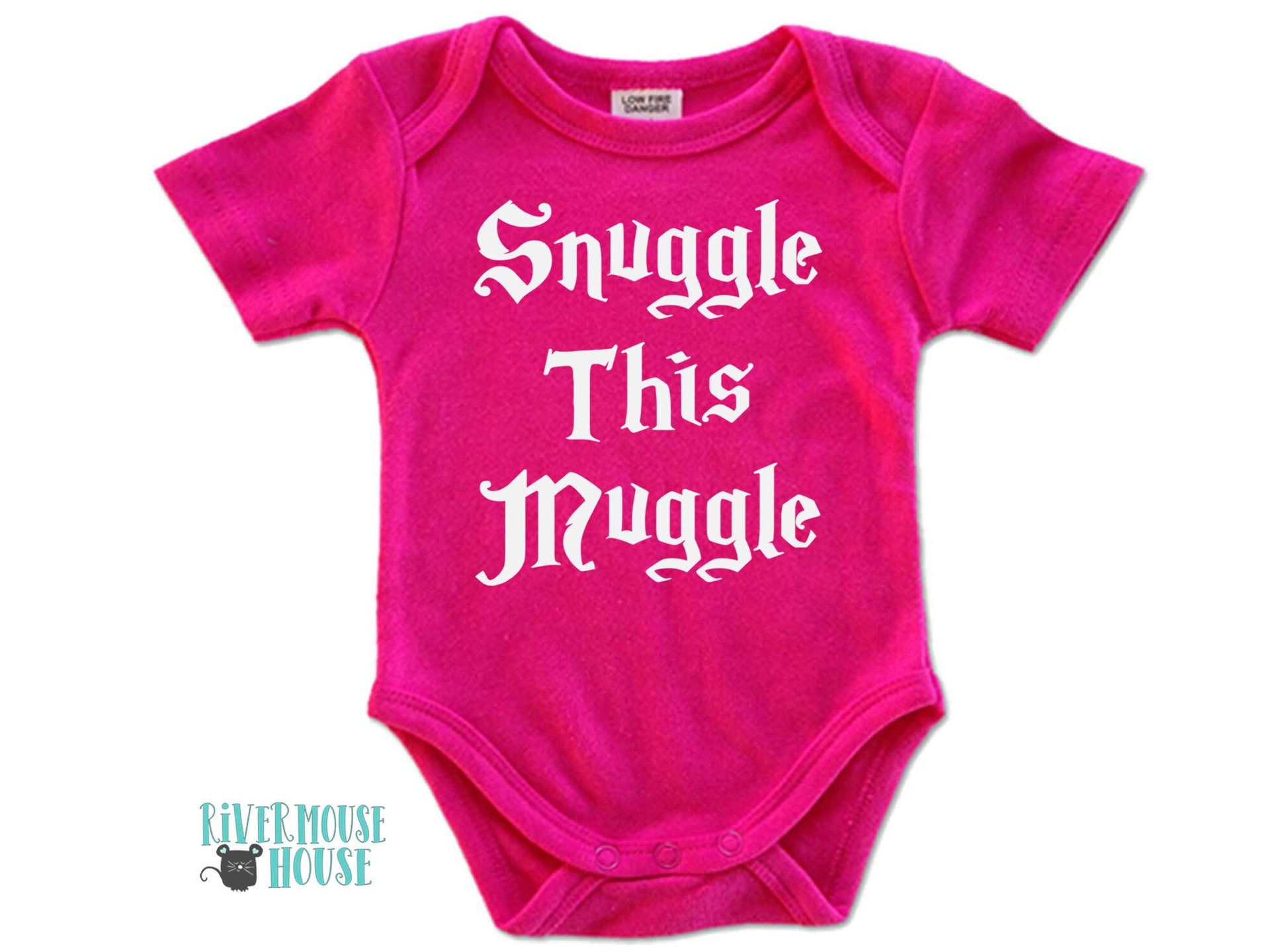 Snuggle This Muggle Harry Potter Baby Bodysuit