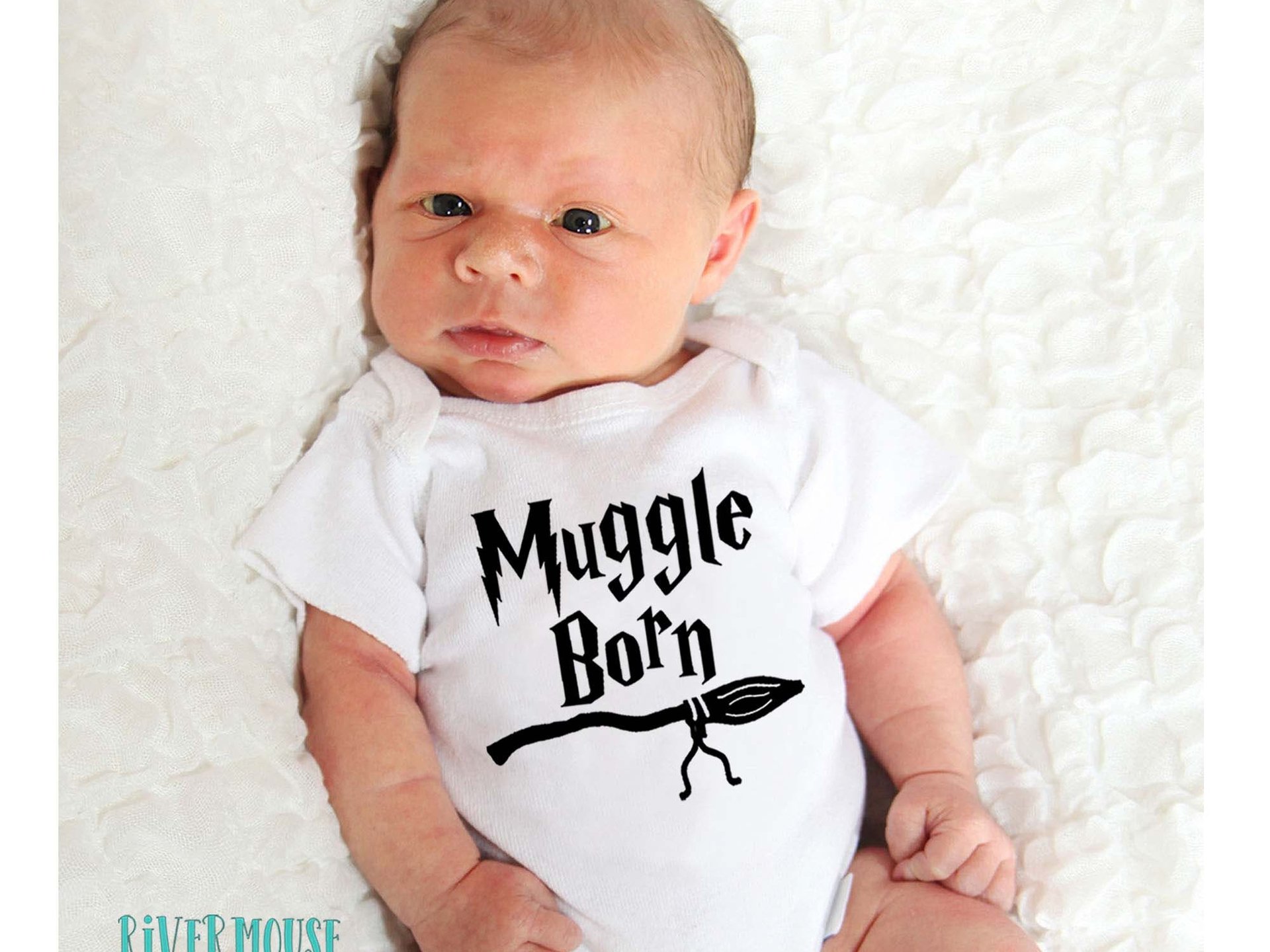 Muggle Born Harry Potter Baby Bodysuit