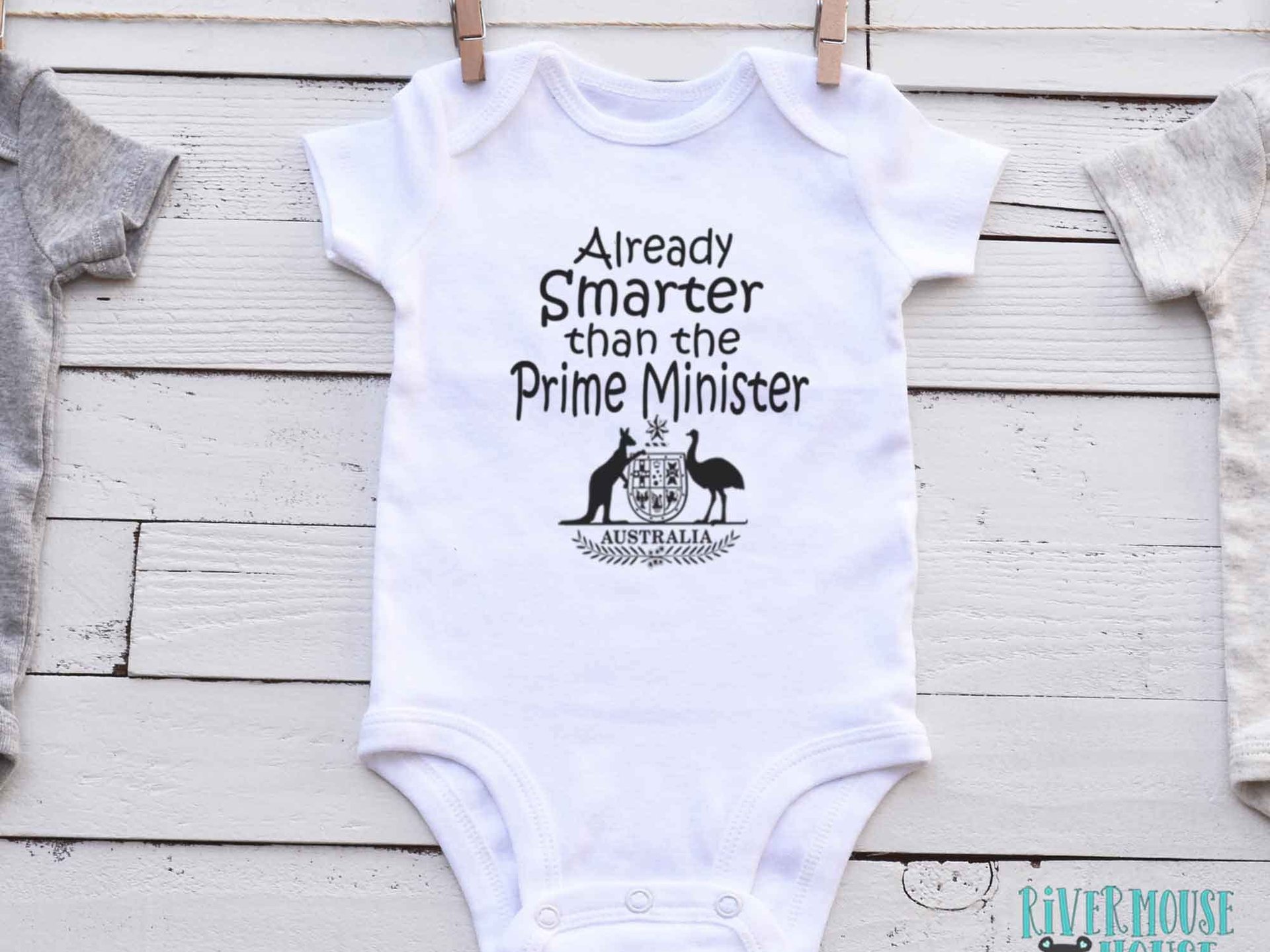 Already smarter than the prime minister funny Australian politics baby