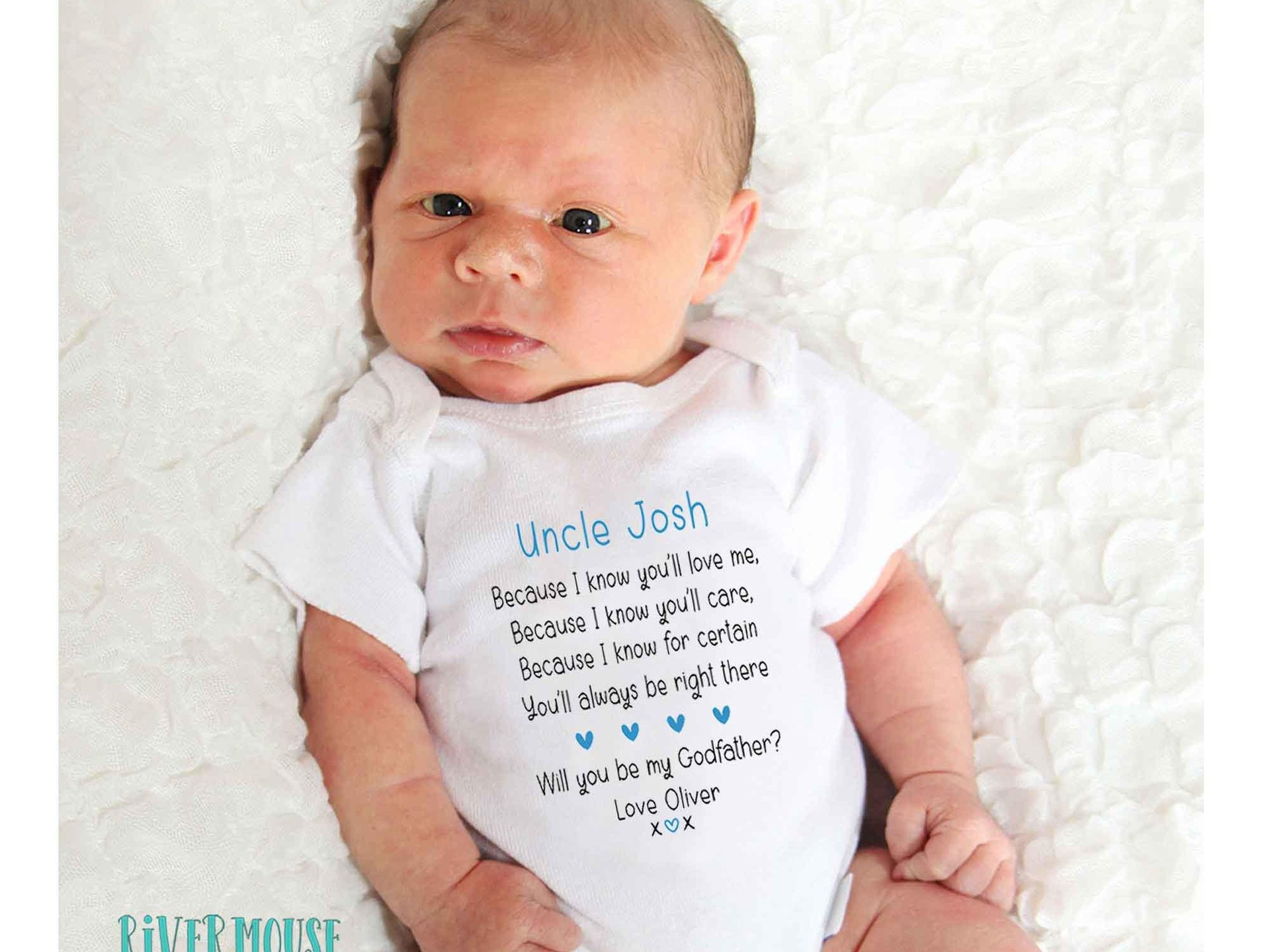 Will you be my Godparents, Godmother, Godfathern personalised proposal baby bodysuit, Christening announcement